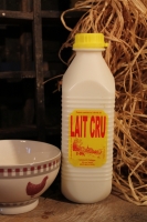 Lait cru de vache