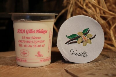 Yaourt fermier aromatisé à lavanil