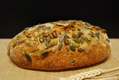 Boule aux graines de courges (tranches)
