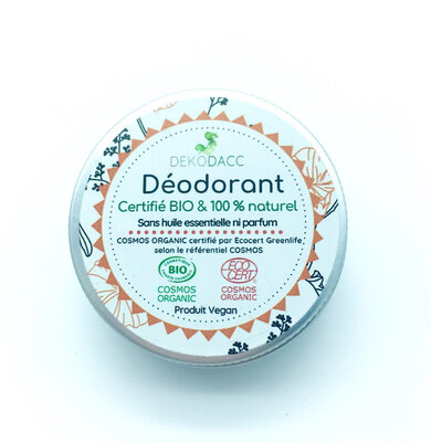 Déodorant bio et vegan  100 ml