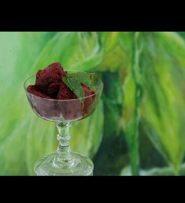Sorbet cassis