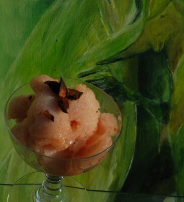 Sorbet pamplemousse badiane