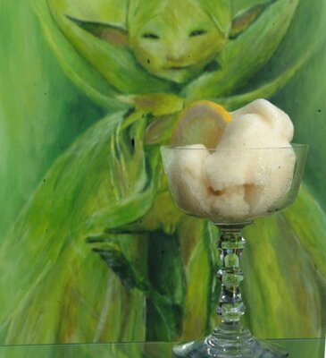 Sorbet citron miel