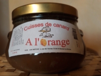 Cuisse de canard à l'orange