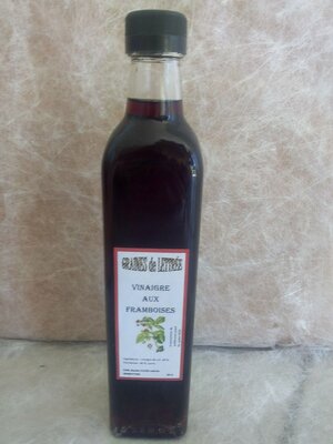 Vinaigre aux framboises