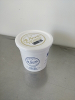 Yaourt brassé à la rhubarbe