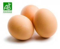 Oeufs issues de l'agriculture biologique*12