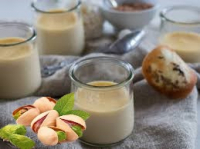 Chèvre-crème dessert pistache