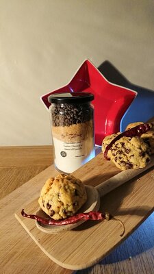 Cookies chocolat/piment d'espelette