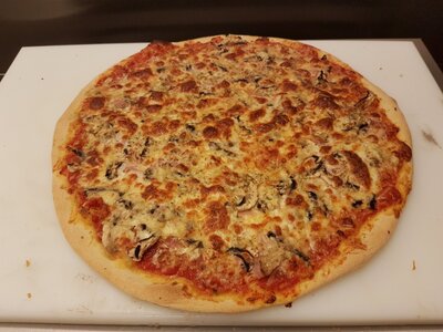 Pizza sous vide : la georges