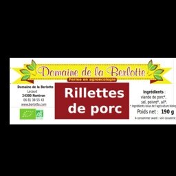 Rillettes de porc