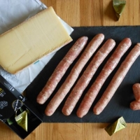 Saucisses de boeuf au comté * 8