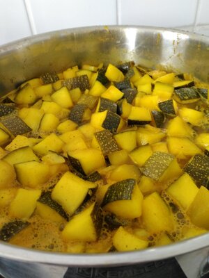 150g courgette aigre doux