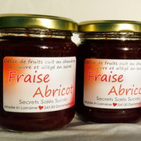 Confiture fraise abricot