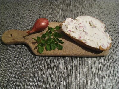 Fromage à tartiner à l'échalotte