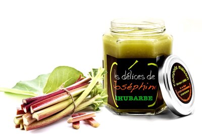 Compote rhubarbe