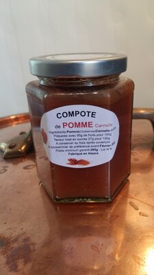 Compote pomme sauvage(christkindel),cannelle