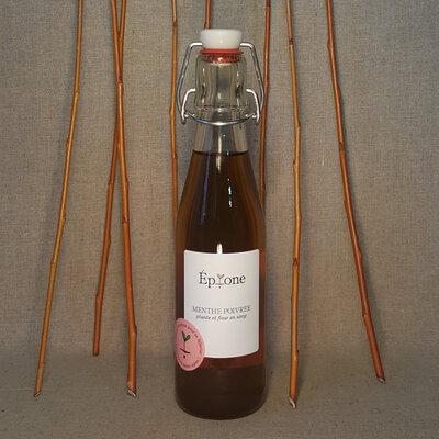 Sirop de menthe poivrée