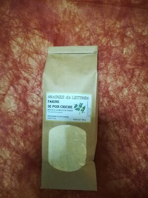 1 sachet de farine de pois chiches