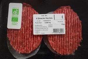 4 steacks hachés