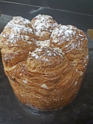 Brioche feuilletée ronde
