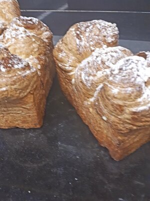 Brioche feuilletée longue