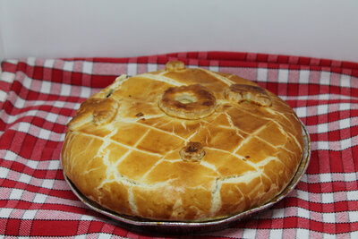 Grande tourte au riesling