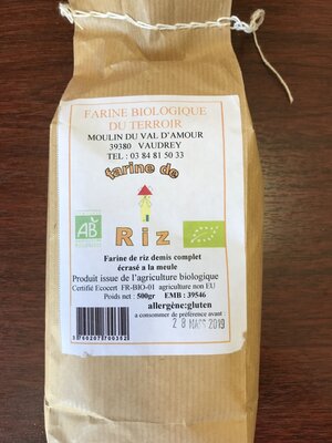 Farine biologique riz 500g
