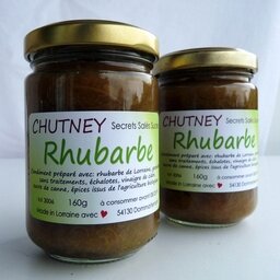 Chutney de rhubarbe
