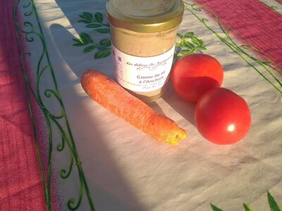 Crème de riz à l'anchois