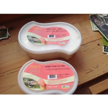 Sorbet mirabelle d'alsace 1l 760g
