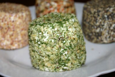 Crottin frais ail et fines herbes