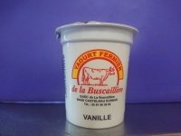 Yaourt 'la buscaillère' vanille