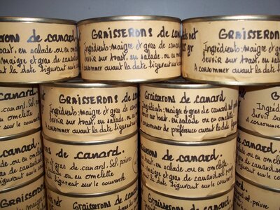 Graisserons de canard