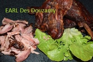 Cuisse de poulet fumée