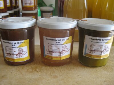 Confiture  melons promo - 50 %