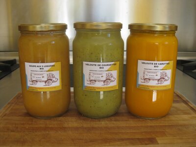Velouté courgette promo - 50 %