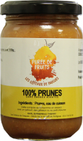 Purée de fruit 100% prune d'ente 220g