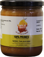 Purée de fruit 100% prune d'ente 430g