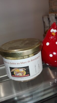 Poulet en gelée au marc de bourgogne