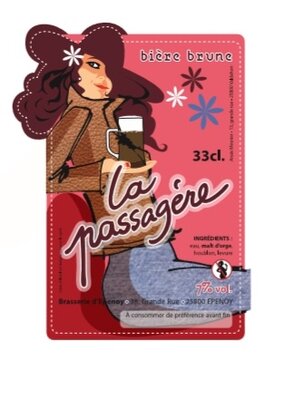Bière brune la passagère 7%