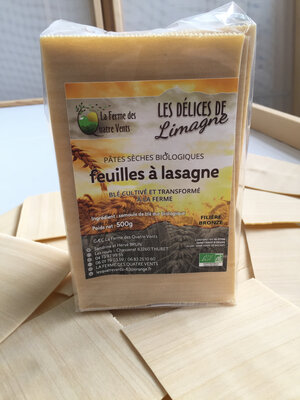 Feuilles à lasagne bio