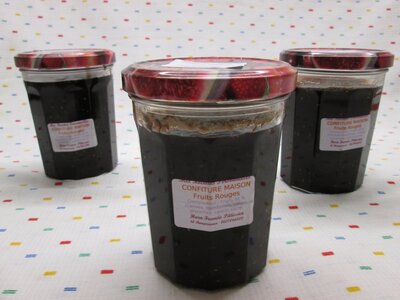 Confiture maison aux mirabelles