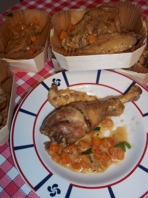 Poulet au jurançon