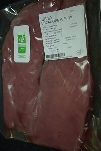 Escaloppe de veau 350g-