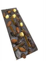 Tablette chocolat noir aux fruits se