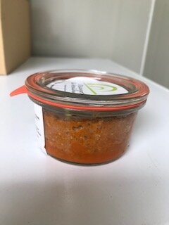 Terrine au beurre tomaté basilic