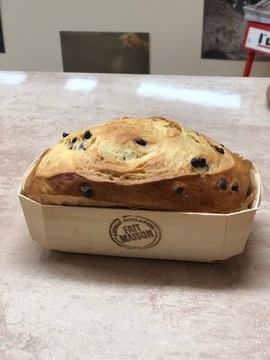 Brioche fondante et pépites de chocolat