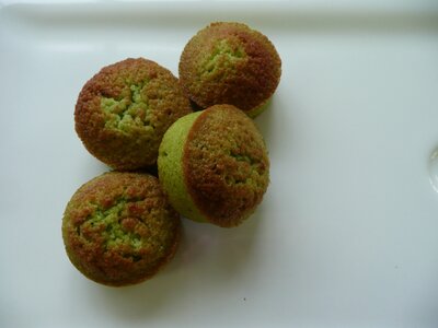 Financiers pistache