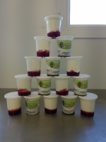 Fromage blanc pêche de vigne